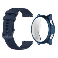 Silikoninis dirželis For Garmin Active 6 Active6 Vivoactive 6 TPU apsauginis dėklas Garmin Active 6 vidurnakčio mėlyna spalva