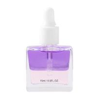 Dvipusės spalvos nagų priežiūros aliejus, praturtintas vitaminais, maitinantis gydymas su rutuliniu aplikatoriumi sausiems, lūžinėjantiems nagams ir odelėms white