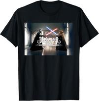 Star Wars Darth Vader and Obi-Wan Kenobi T-Shirt S juoda