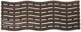 Plastikinis vonios kilimėlis 0695, rudas, 60 cm