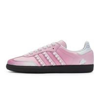 Adidas Originals Samba OG 811 Gamyba Neslystantys Lengvi Žemi Teniso Batai Moteriški Rožiniai Balti B75806(Team80-) 36