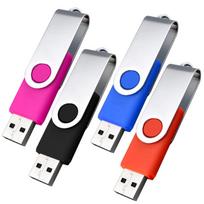 Zsuit 32GB Colorful Rotating Metal USB Flash Drive