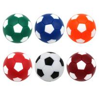 6Pcs Table Soccer Ball Eye-catching Replacement Multicolor Foosball Table Mini Ball for Indoor 6