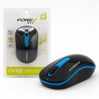 Belaidė kompiuterio pelė Forev 188, 2.4g, 1600 Dpi, juoda