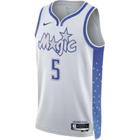Nike Dri-Fit NBA Swingman City Edition 2025-26 Season Orlando Magic Paolo Banchero #5 Color Blocked Sleeveless Basketball Jersey Men jersey HM5991-043 XL