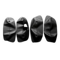 For VW Passat B5 1998 1999 2000 2001 2002 2003 2004 2005 Car Door Panel Armrest Cover Microfiber Leather Sticker Trim Left Hand Driving juoda