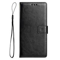 Flip phone case is suitable for Google Pixel10A mobile phone leather case, all-inclusive anti-drop 9A7A plug-in card, Crazy Horse pattern leather. Google pixel 10a