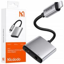 Mcdodo Przejściówka Adapter Lightning Mini Jack 3,5Mm Kabel Do Iphone 13 14