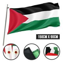 Palestinos Vėliava Didelė 90*150cm Dydžio Puikiai Tinka Parodyti Palaikymą