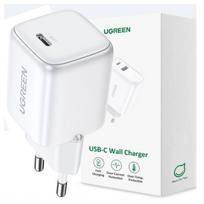 Ładowarka Sieciowa Ugreen 15326 Nexode Mini, Usb-C, Pd3.0, Qc4.0, Gan, 30W (Biała)