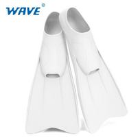 Professional Tpr Swimming Flippers Snorkeling Fins Rubber Diving Flippers Swimming Flippers for 33-35 balta