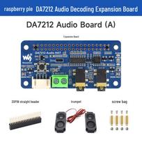 Raspberry Pi DA7212 Audio Sound Card with Stereo Encoder/Decoder and Dual Microphones Audio Board A