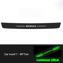 Šviečianti automobilio slenksčio vandeniui atspari juosta Durų slenksčio lipdukai su Opel Mokka Logotipu Ženkleliu Zafira Corsa Meriva Crossland X