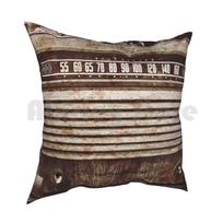 Classic Oldies FanOld Vintage Radio Photography Pillow Case Printed Home Soft Throw Pillow Vintage Radio Old Weathered 30cmx30cm