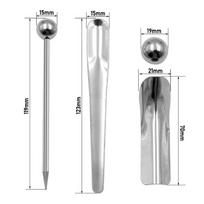 5 In 1 Tile Grout Finishing Tool Set,Stainless Steel Ball Caulking Tool & Caulk Removal Tool for Tile Joints