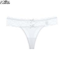 Moteriškos nėriniuotos kelnaitės žemo aukščio apatiniai G-String kvėpuojantis apatinis trikotažas, siuvinėjimas intymūs M