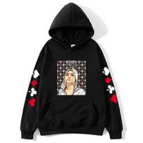 Alice In Borderland Hoodis Vyrams Animacinis Chishiya Megztinis Moterims Anime Grafinis Streetwear Žiemos Viršutinė Apranga S black