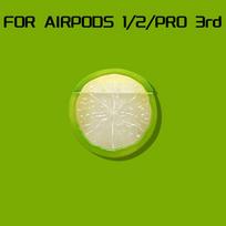 3D Sausainių Silikoninis Dėklas AirPods 3 2021 3-iosios Kartos Animacinis Mielas Ausinių Dėklas AirPods Pro 3 2 1 Ausinių Įkrovimo Dėklo Dangtelis for AirPods 3 (2021) white