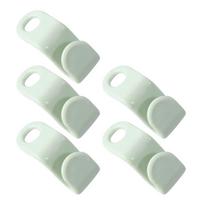 Mini kabykla spintos jungčių pakaboms Sutaupykite spintos vietos Prijunkite Kaskadinis plastikinis paltas Organizatorius Drabužių laikymas Pagrindinis 3PCS žalia