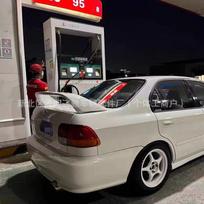 8-os kartos Honda Civic galinis spoileris (1996-2000 m) - Tobulas „Civic“ modifikavimas Unpainted