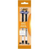 Bic Gel-Ocity Stic 0.5Mm Długopis Żelowy Czarny Pouch 2Szt