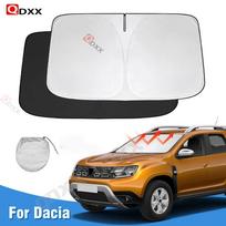 Priekinio stiklo saulės skydelis Dacia Duster 2010-   2024  Automobilio saulės skydelio dangtelis Sulankstomas saulės skydelio apsaugas Blokuoja UV spindulius for Duster