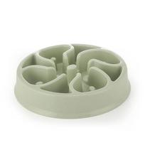Anti-Choke Slow Feeder Dog Cat Bowl Non-Slip Pet Food Feeding Dish Healthy Diet Bloat Prevention žalia