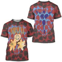 NIRVANA band 3D T-shirt Gift For Fans All size S-5XL UB13 XXXL