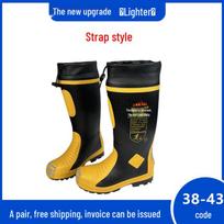 Ultra-Light Warrior Firefighter Boots: Comfort-Focused, Steel-Free Design for Competitive Firefighting Lace-up Style