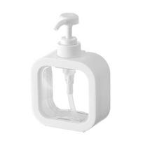 300/500 ml Patogus kūno plovimo buteliukas, apsaugantis nuo išsiliejimo, tuščias baltas, apsaugantis nuo nutekėjimo šampūno dozatorius buities reikmenys 300ML balta