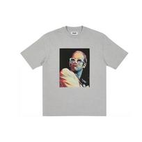 Palace Ss22 X Elton John Collaboration Character Print Crew Neck Short Sleeve T-Shirt Unisex T-Shirt Gray P21TS297 M black