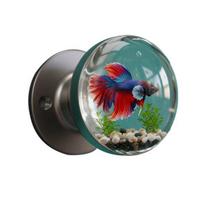 Decorative Door Knob Round Clear Flower Animal Door Handle Nature Inspired Home Office Door 4