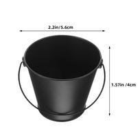 2pcs BBQ Oven Grill Grease Bucket Reusable Metal Oil Container for Barbecue Drip Outdoor Cooking Strainer Keep Grill Clean
