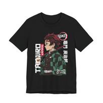 Tanjiro Kamado Demon Slayer Kimetsu No Yaiba Anime Manga Juokingi dovanų marškinėliai Unisex marškinėliai L