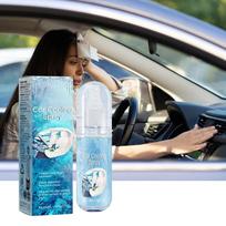Vėsinantis purškalas karštam orui 50ml Nešiojamas sėdynės vėsintuvas Automobilio oro gaiviklis Greitai vėsinanti priemonė Drabužių šaltas purškalas karštoms dienoms CHINA