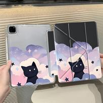 Tablet Case For iPad Mini 6 7 Pro 11th 10th 9th 8th 7th 12.9inch Pro 2025 Air 4 5 M3 M2 1 2 M4 11inch Y-Fold Holder Cover Starry iPad Mini 6 8.3