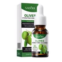Natural soothing facial serum with olive extract 98% SADOER OLIVES HYDRATING ESSENCE - 15 ml