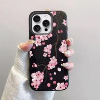 Case For Samsung Galaxy A16 A15 A14 A13 A54 A53 A52 A36 A35 A34 A33 A32 A26 A25 A24 A07 A06 A05 Soft Pink violet Flowers Cover Samsung A05S