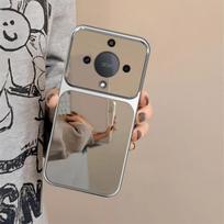 Case for HONOR X9b,X9a Trending Big Window Cover Mirror Phone Casing HONOR X9b