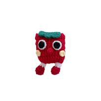 Knitted Tomato Man Applicable Apple AirPods 4 Headphone Cover 2/3 Generation Cute AirPods Pro3 Creative Plush AirPods1/2
