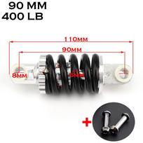 Rear Suspension Shock90/100/115/125/150/170/180/190/200/215mm  For 47cc49CC Super Minimoto ATV Electric Scooter Mini Pocket Bike 90MM-400LB