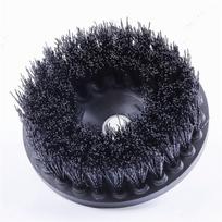 Electric Cleaning Brush Set | M14 Removable Drill Brush with Flexible Thread 4 inch black