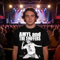 NEW Rare Amyl And The Sniffers Black Size S to 5XL Gift Shirt M