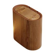 Narrow Trash Can With Lid Dual Tube Structure PP Waste Bin For Tight Spaces Bathroom Kitchen Office Home Rubbish Garbage Bin