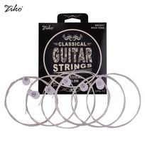 ZIKO DPA-70 klasikinės gitaros stygos, normalios šviesos įtempimo sidabrinės apvyniotos nailono stygų rinkinys nuo rūdžių DPA-70 įvairiaspalvis