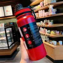 600ML 800ML 1000ML Lauko Termosas Virdulys Vandens Butelis su Arbatos Filtru 304 Nerūdijančio Plieno Terminis Puodelis Sandari Kolba Sportui 600ml red