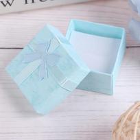 10Pcs/Set Jewelry Organizer Gift Box Necklace Earrings Ring Paper Packaging Box MIT raudona
