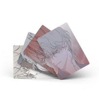 55 vnt. / rinkinys Korėjietiškas komiksas, atoslūgis prieblandoje, lazerinė Lomo kortelė Bl Manhwa Cartoon Mini HD Photocard Cosplay dovana