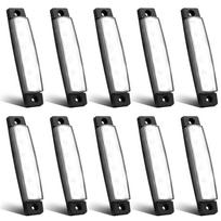 X-STYLE Side Marker Lamp, 24V, White, LED Marker Lights, 6 Rows for Car, 12V-24V balta
