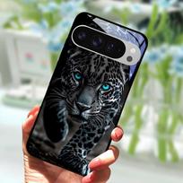 Fashion Glass Case For Google Pixel 9 Pro XL Tempered Glass  Black Phone Cover For Google Pixel 9a Pixel9 Funda Protector Cases For Google Pixel 9 Pro XL